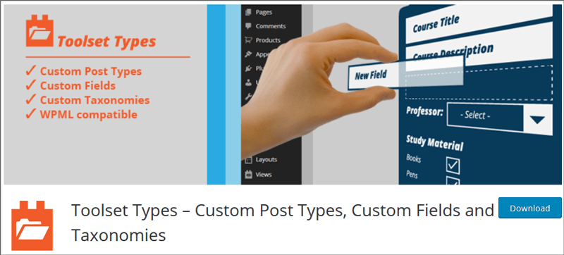 Toolset Types