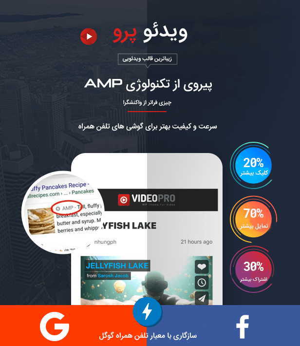 قالب Video pro