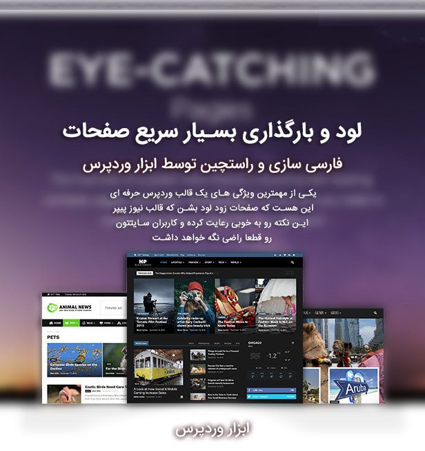 قالب خبری وردپرس روزنامه