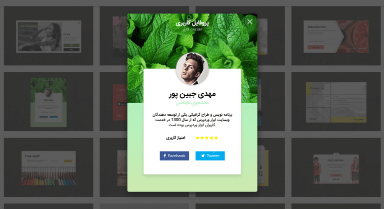 افزونه وردپرس پاپ آپ لایه ای