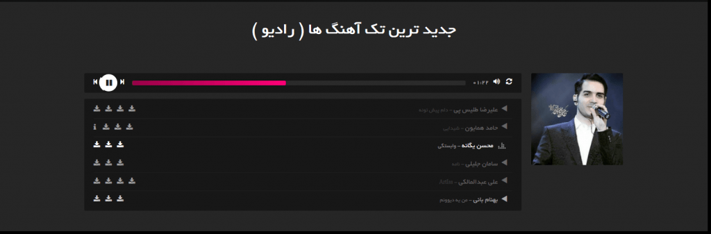 پوسته موسیقی وردپرس