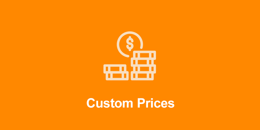 افزونه Custom prices
