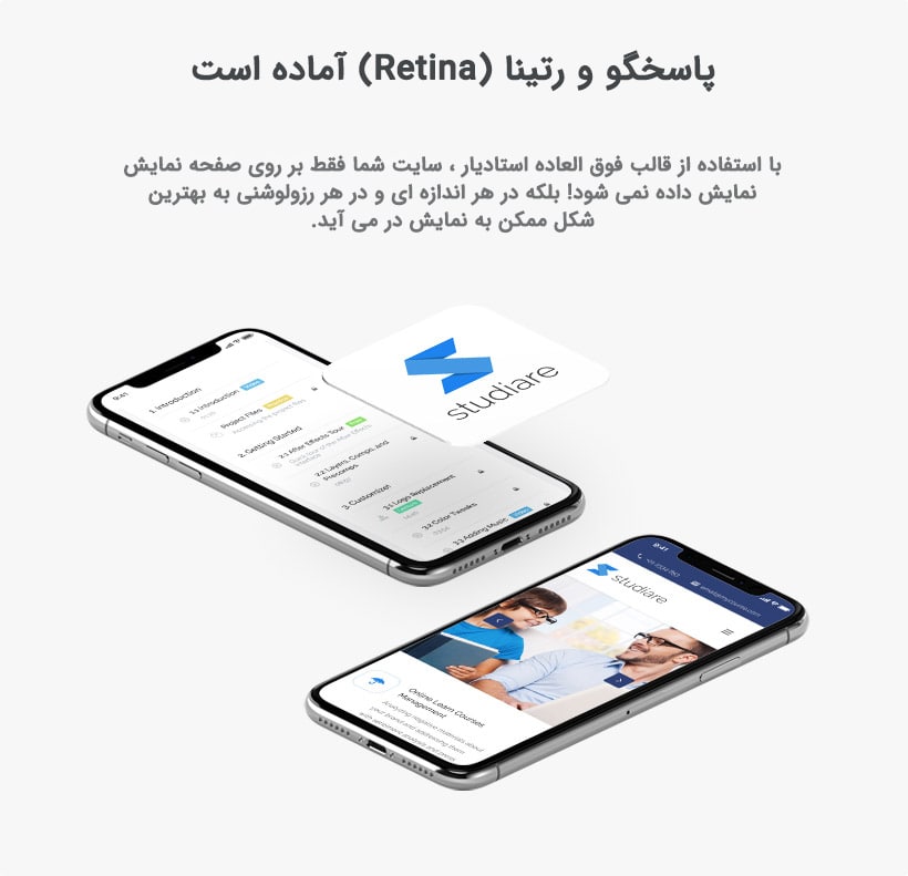 قالب آموزش آنلاین استادیار