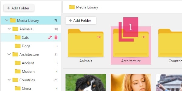 مدیریت رسانه وردپرس WP Media File Manager
