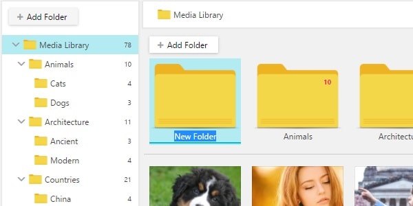 مدیریت رسانه وردپرس WP Media File Manager