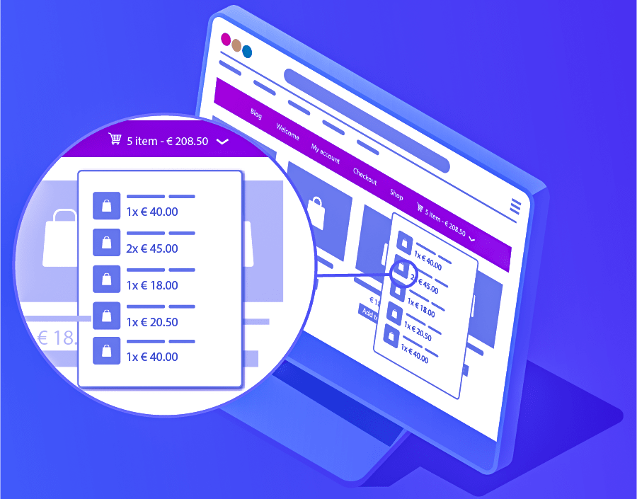 افزونه Menu Cart Pro
