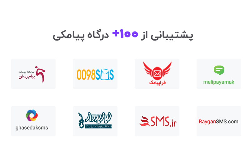 پنل پیامکی در افزونه ورود و ثبت نام با موبایل - Digits