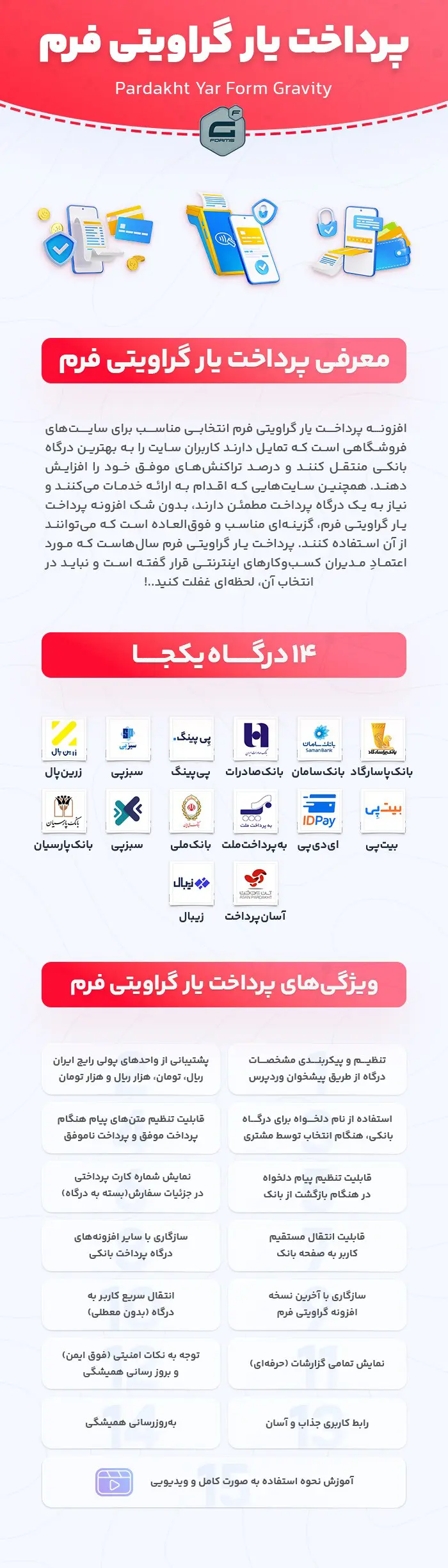 پرداخت یار گرویتی فرم